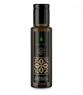 DRESSING BASED ON EXTRA VIRGIN OLIVE OIL FLAVOURED WITH FENNEL