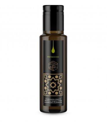 CONDIMENTO A BASE DI OLIO EXTRA VERGINE DI OLIVA AROMATIZZATO AL PISTACCHIO