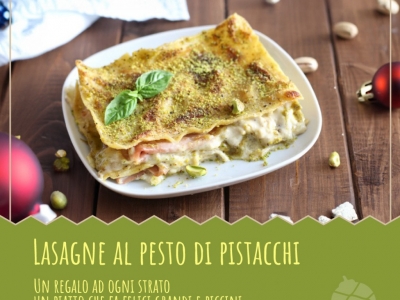 Lasagne al Pesto di Pistacchio Myetna
