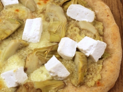 Pizza con Carciofini Sikuli 